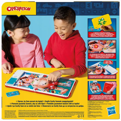 HASBRO „Operation“ – miklumo žaidimas lagaminėlyje G0951