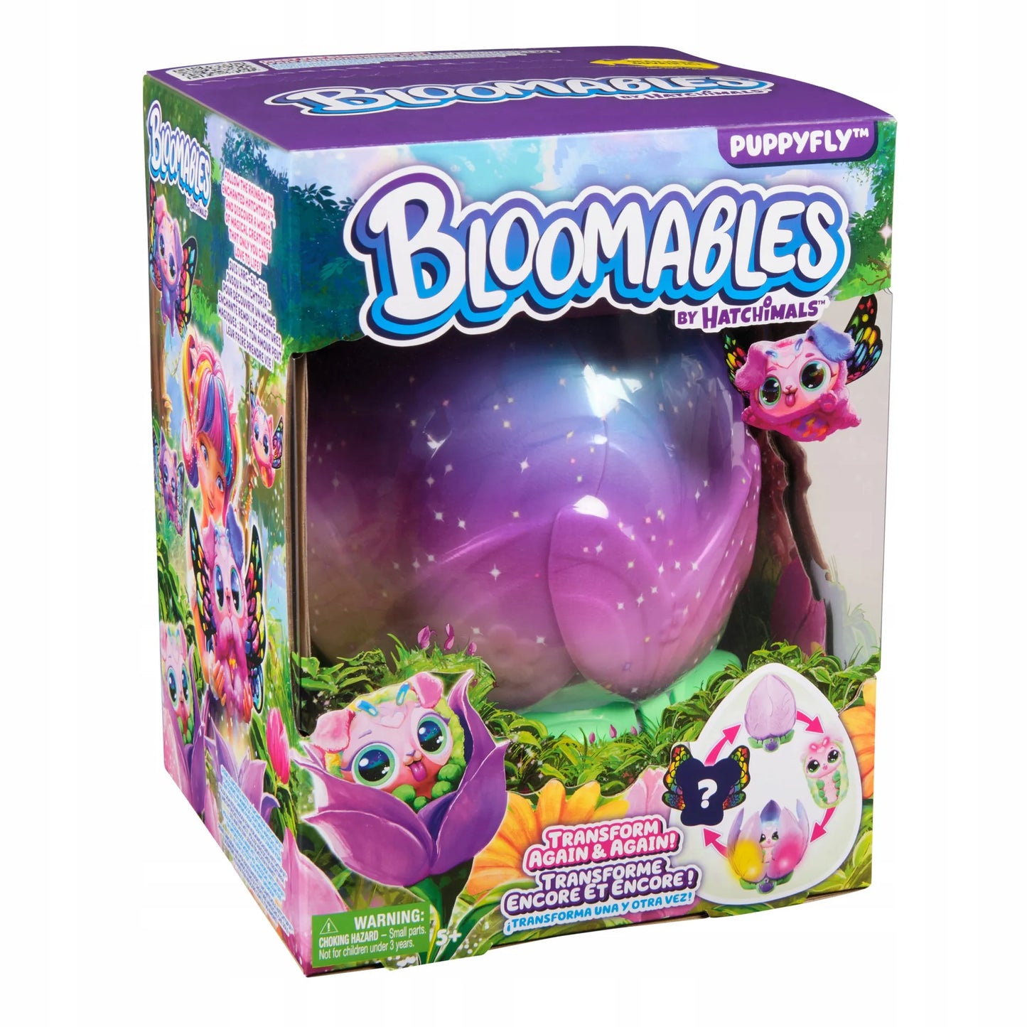 HATCHIMALS BLOOMABLES interaktyvi gėlė su drugelio transformacija