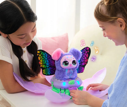 HATCHIMALS BLOOMABLES interaktyvi gėlė su drugelio transformacija