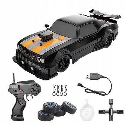 HB Toys 1:16 RC drift automobilis, juodas
