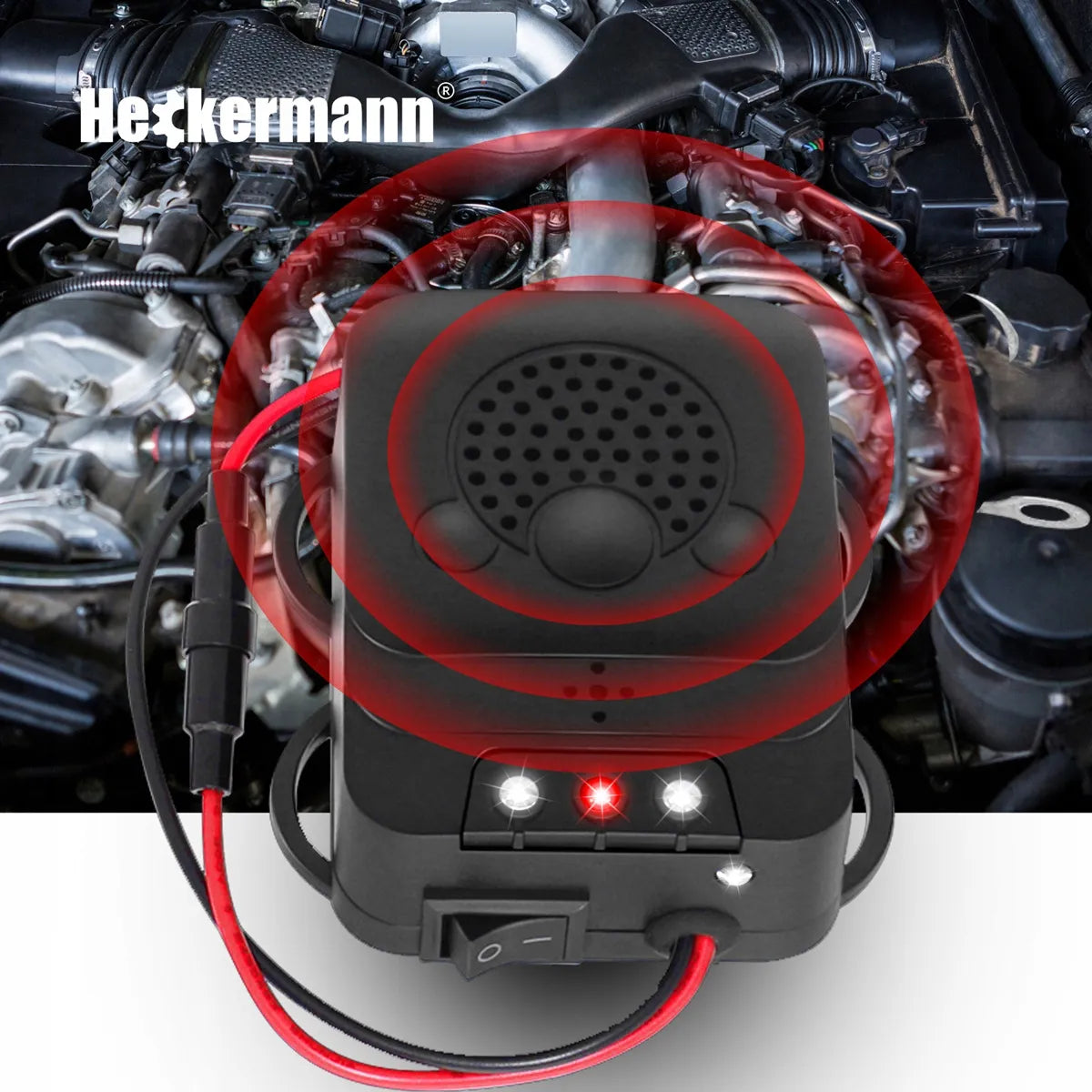 Heckermann 532 ultragarsinis graužikų baidiklis automobiliui