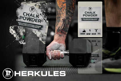 HERKULES magnezja milteliais 300g stipriam sukibimui sporto salėje ir treniruotėms