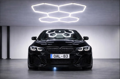 HEXAGON LED šviestuvas apšvietimui garažui, dirbtuvėms ir namams 6500K 230W 25300LM