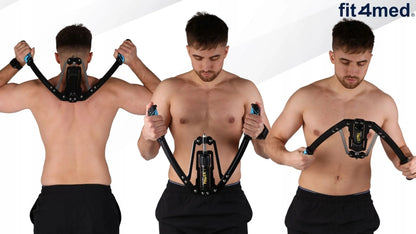 Hidraulinis krūtinės ir rankų treniruoklis Fit4Med, reguliuojamas 10-200 kg