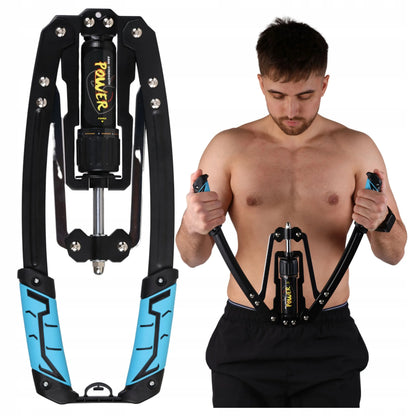 Hidraulinis krūtinės ir rankų treniruoklis Fit4Med, reguliuojamas 10-200 kg