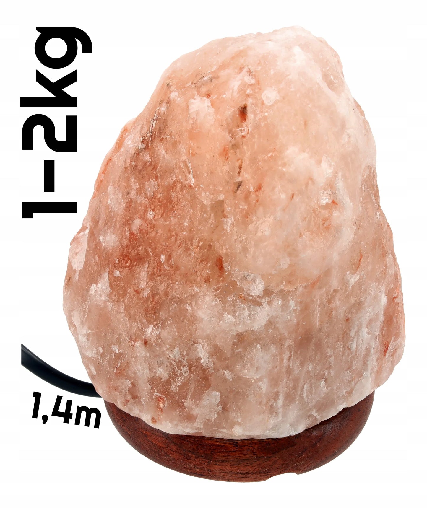 Himalajų Druskos Lempa 1–2 kg Naktinė Lempa