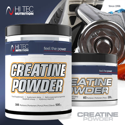 HiTec Nutrition Creatine Powder, kreatino monohidratas, 250 g