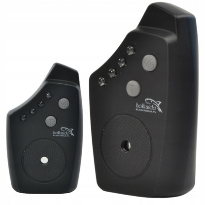 Hokkaido W12051 elektroninių kibimo signalizatorių rinkinys 4+1, gumuotas