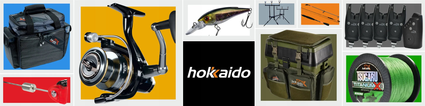 Hokkaido žvejybinė pašaro laidynė su metalinėmis atramomis