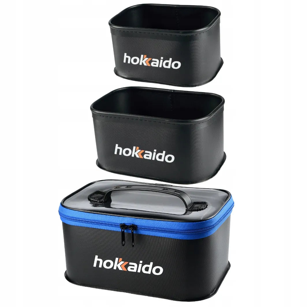 „Hokkaido“ žvejybinių dėžučių rinkinys Feeder Box 3 viename, jaukui, W13085
