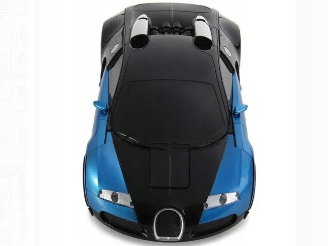 HollaKids „Bugatti“ automobilis-robotas 2 viename, nuotolinis valdymas, pultelis, USB įkrovimas, akumuliatorius