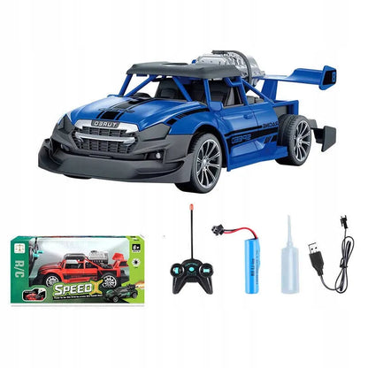 HollaKids „SPEED I“ nuotoliniu būdu valdomas automobilis su garų efektu ir LED žibintais