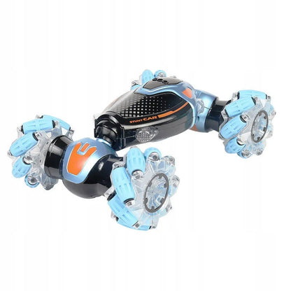 HollaKids „Twister Drift“ nuotoliniu būdu valdomas 4x4 automobilis su gestų valdymu ir LED šviesomis