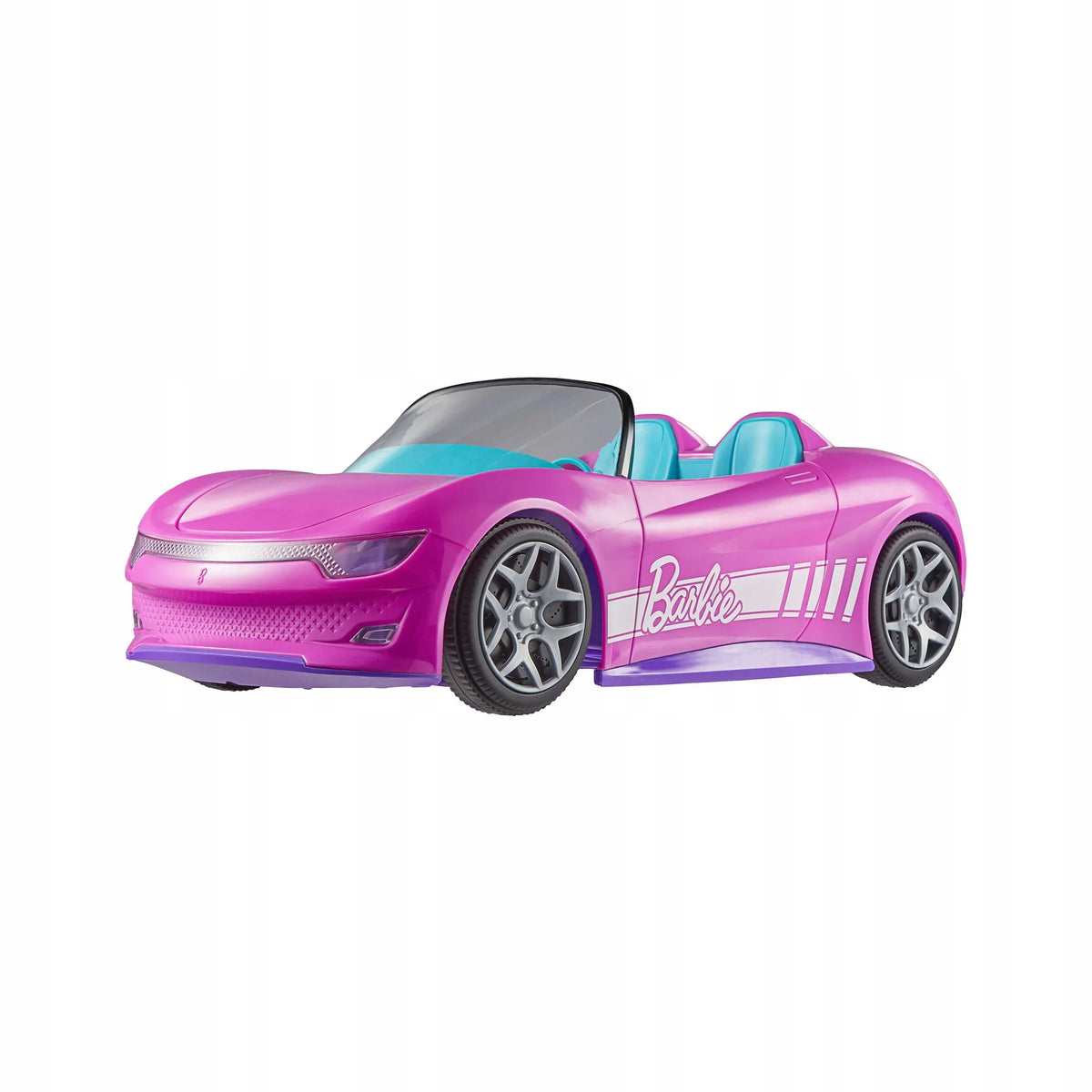 „Hot Wheels Barbie“ rožinis nuotoliniu būdu valdomas kabrioletas + lėlė