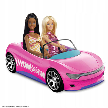 „Hot Wheels Barbie“ rožinis nuotoliniu būdu valdomas kabrioletas + lėlė