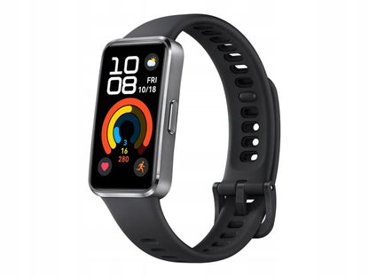 „HUAWEI Band 10“ AMOLED išmanioji apyrankė (55020EEP), 3,73 cm (1,47 col.), juoda