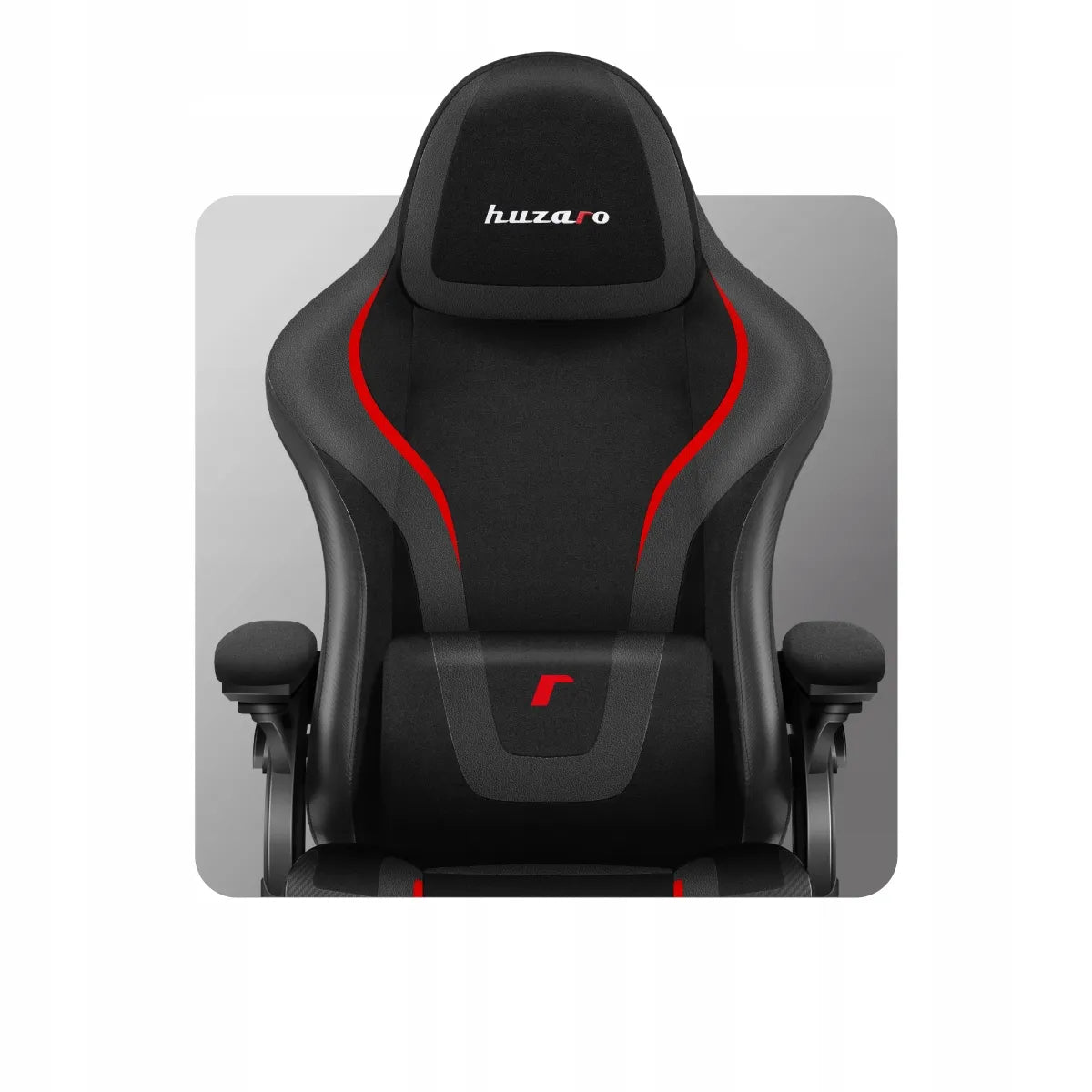 „Huzaro Force 4.6 Carbon“ žaidimų krėslas su reguliavimu ir juosmens atrama