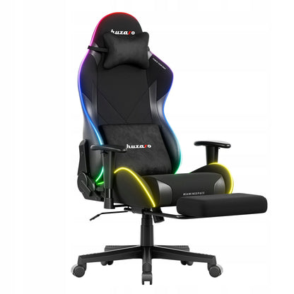 Huzaro Force 5.7 RGB pasukama žaidimų kėdė su reguliuojamu aukščiu