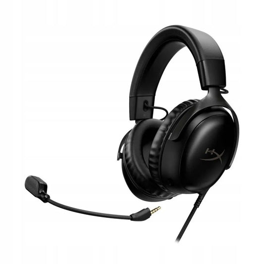 HYPERX Cloud III juodos ausinės su mikrofonu