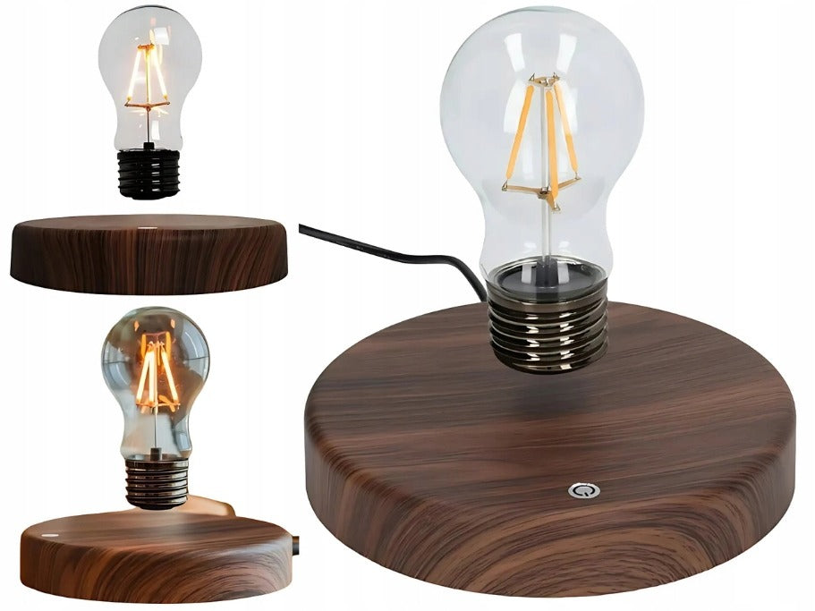 Levitating light bulb