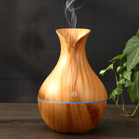 Aromatinis Oro Drėkintuvas su LED Šviesa