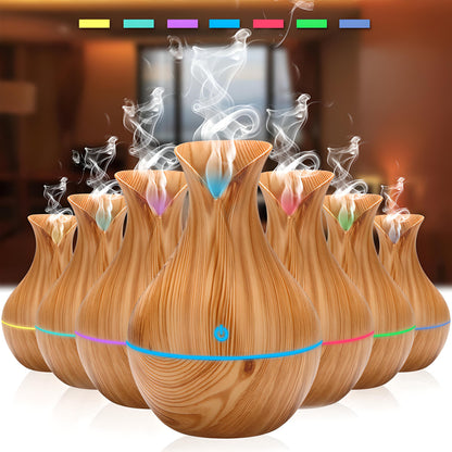 Aromatinis Oro Drėkintuvas su LED Šviesa