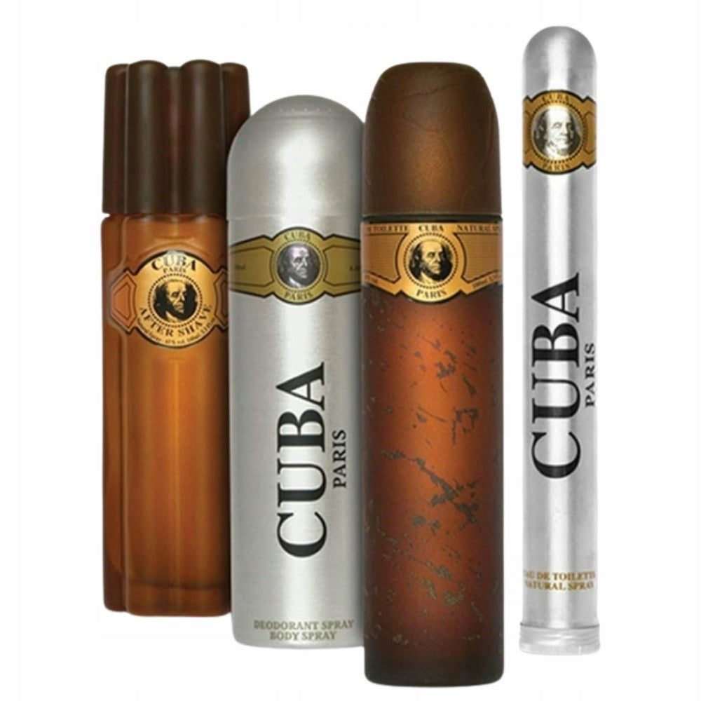 Cuba Men's XXL dovanų rinkinys – 4 kosmetikos priemonės