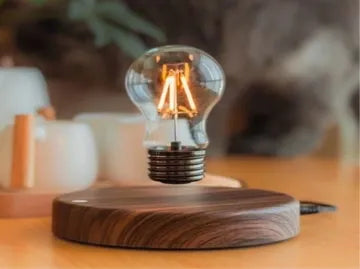 Levitating light bulb