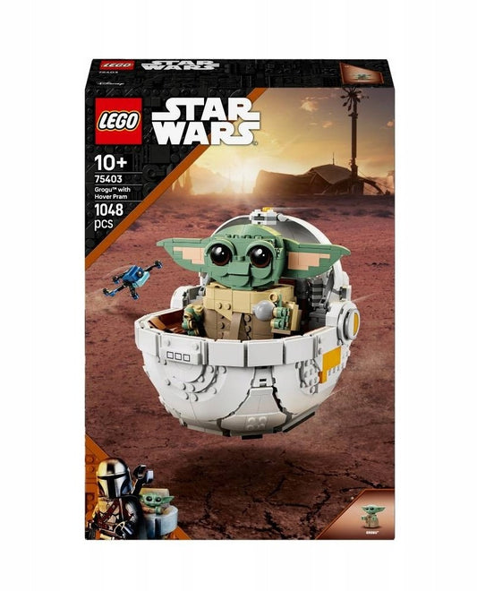 LEGO Star Wars – Grogu su skraidančiu vežimėliu