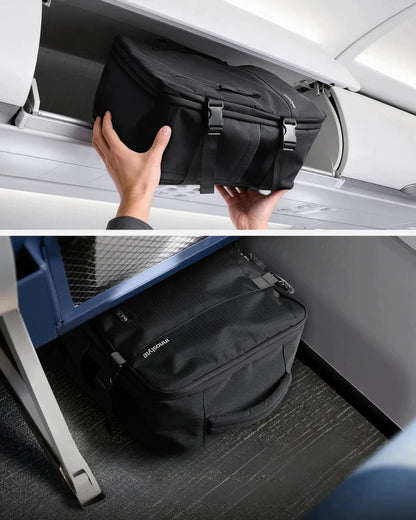 INNOSTYLE kuprinė kelionėms lėktuvu Wizz Air, Ryanair 40x30x20, juoda