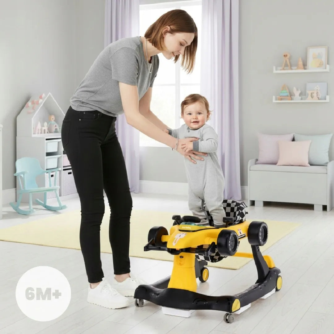 Interaktyvi vaikštynė-stūmdukas Sun Baby Formula 1 3in1 su garsais