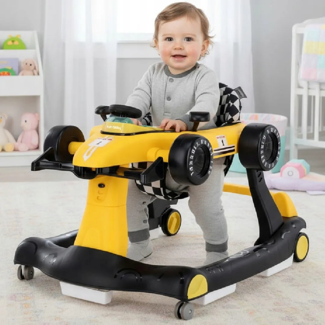 Interaktyvi vaikštynė-stūmdukas Sun Baby Formula 1 3in1 su garsais