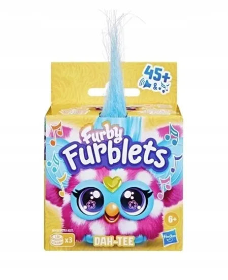 Interaktyvus pliušinis žaislas Furby Furblets Dah-Tee, dainuoja ir šoka