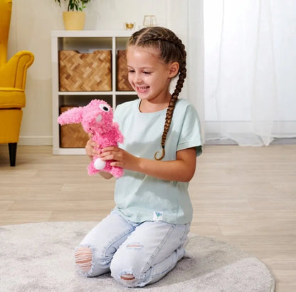 Interaktyvus pliušinis žaislas ScreamerZ triušis 30 cm su garsais Happy Prank Simba