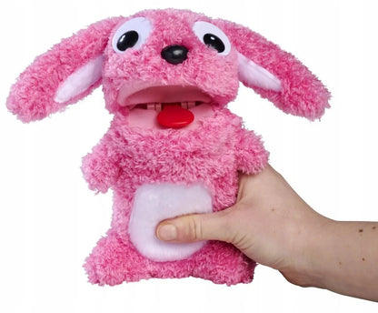Interaktyvus pliušinis žaislas ScreamerZ triušis 30 cm su garsais Happy Prank Simba