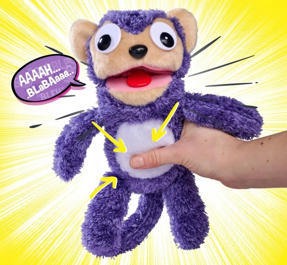 Interaktyvus pliušinis žaislas Simba ScreamerZ beždžionėlė su garsais, 30 cm, Happy Prank