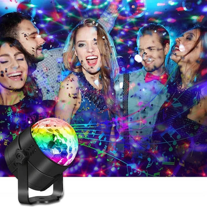 Interlook DISCO rutulys LED projektorius RGB
