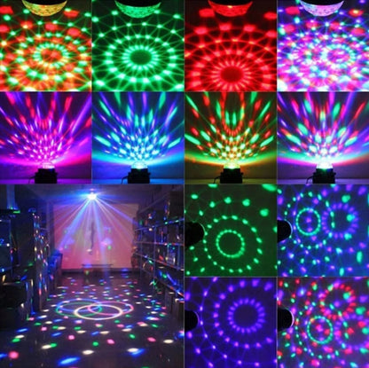 Interlook DISCO rutulys LED projektorius RGB