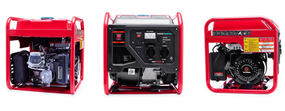 Inverterinis elektros generatorius 3,8 kW, LPG dujos, benzinas, gryna sinusoida 230 V