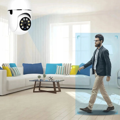 IP FULL HD WiFi belaidė elektroninė auklė su pasukama kamera RETOO E936