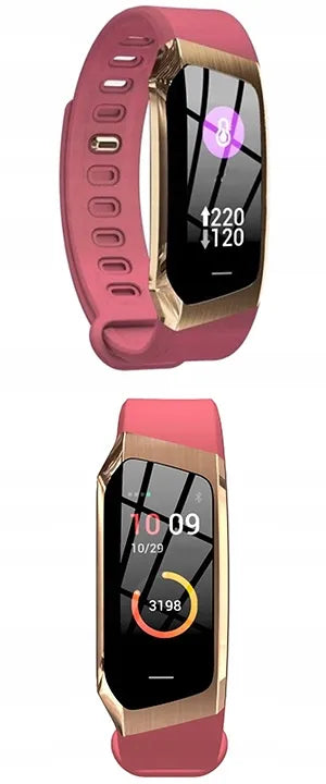 Išmanioji apyrankė SMARTBAND laikrodis AMOLED SP02 atsparus vandeniui