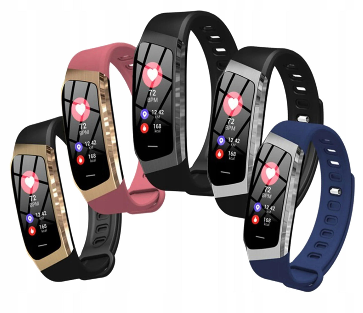 Išmanioji apyrankė SMARTBAND laikrodis AMOLED SP02 atsparus vandeniui