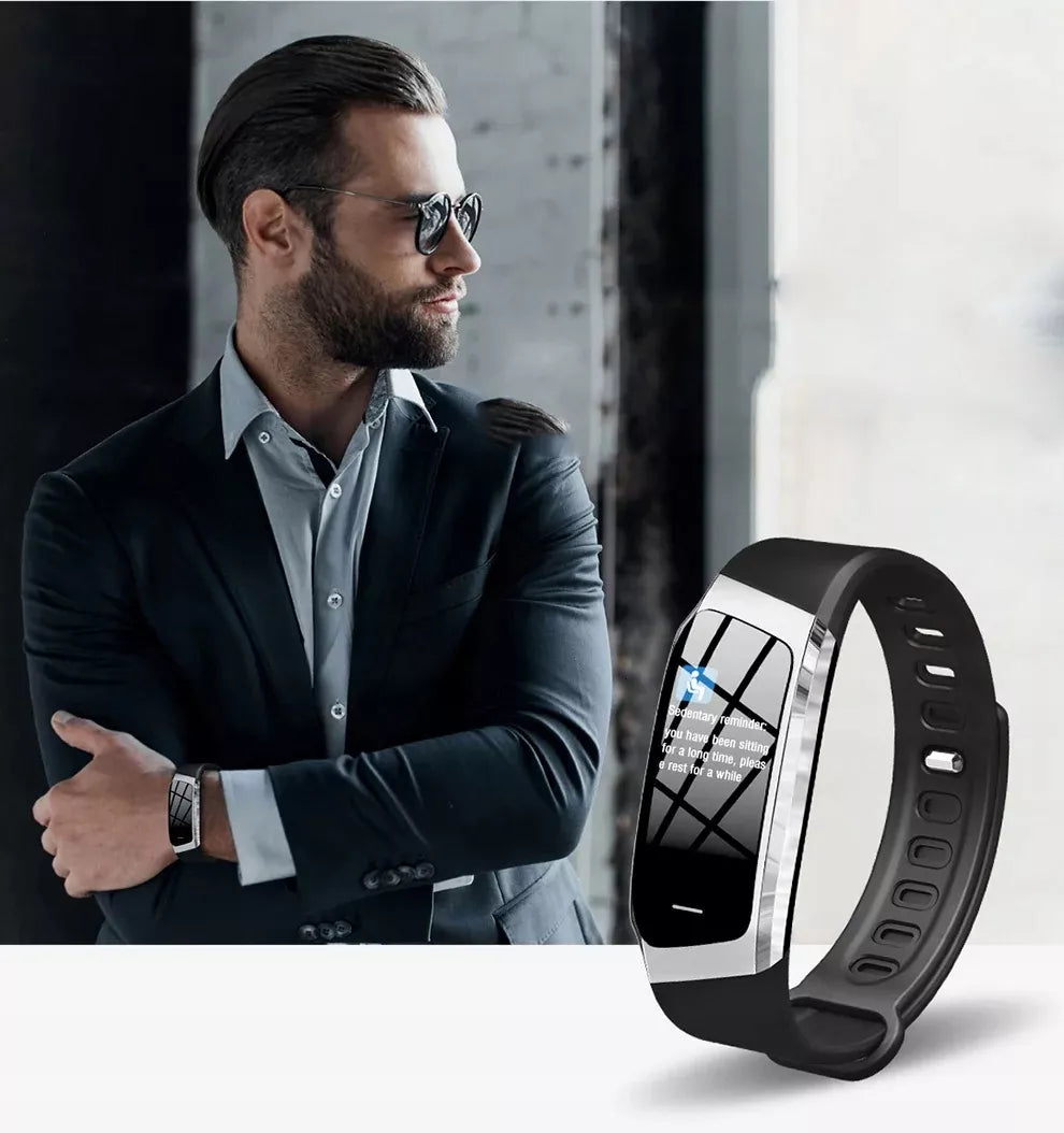 Išmanioji apyrankė SMARTBAND laikrodis AMOLED SP02 atsparus vandeniui