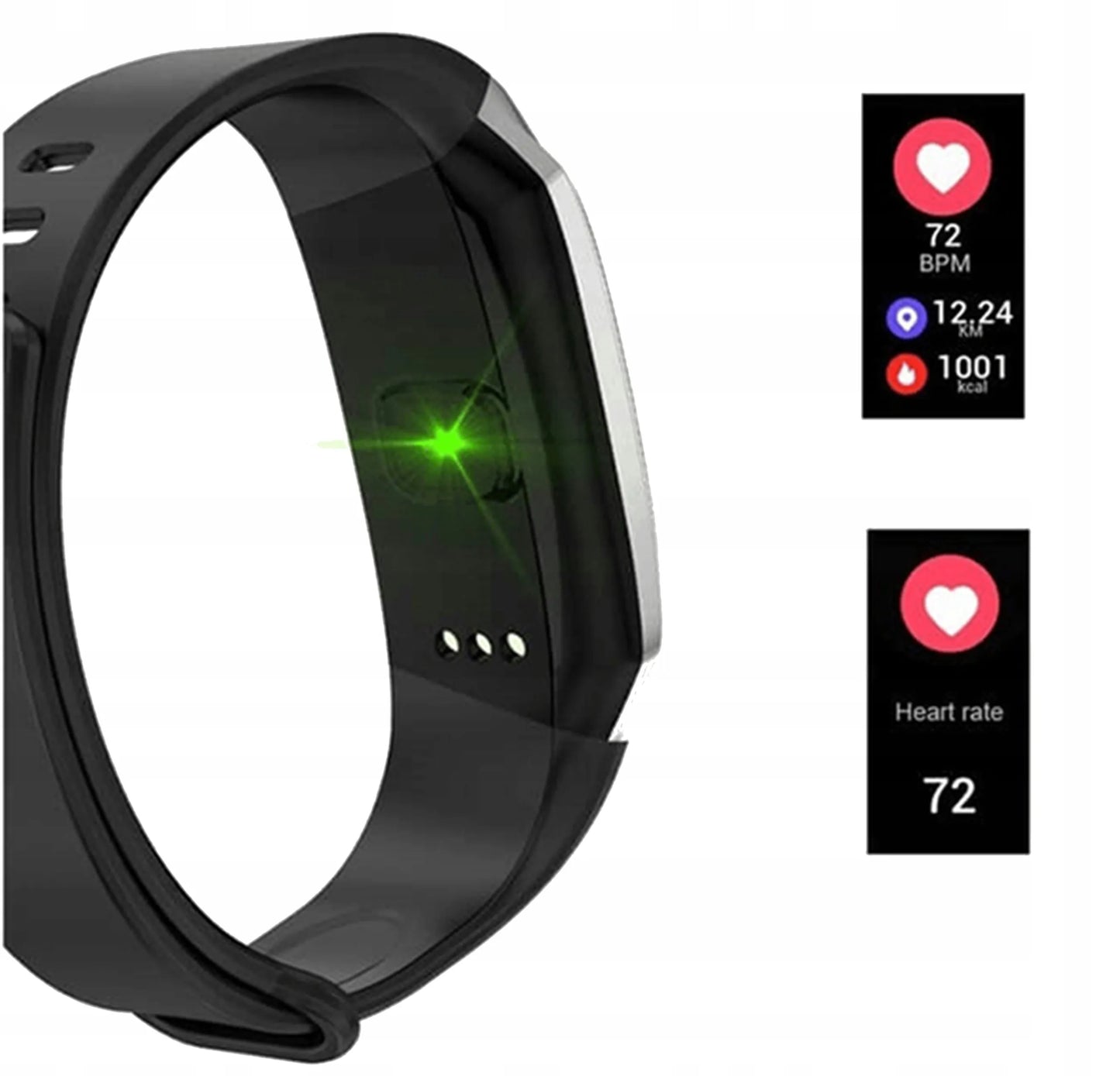 Išmanioji apyrankė SMARTBAND laikrodis AMOLED SP02 atsparus vandeniui