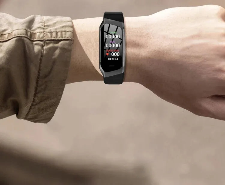Išmanioji apyrankė SMARTBAND laikrodis AMOLED SP02 atsparus vandeniui