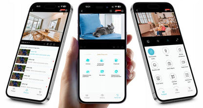 Išmanioji mini 4G IP kamera 3MPx FULL HD, juoda