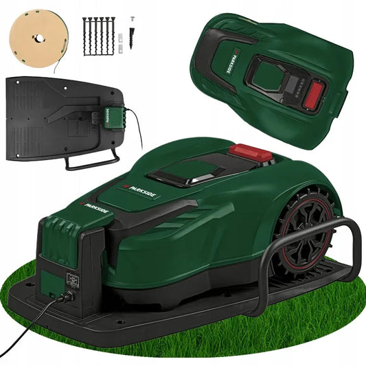 Išmanioji robotas vejapjovė Parkside PAMRS 1000 A1, 20 V, 4 Ah, Wi-Fi