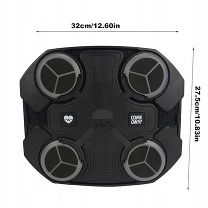 Išmanioji sieninė bokso treniruočių platforma su „Bluetooth“ ir muzika