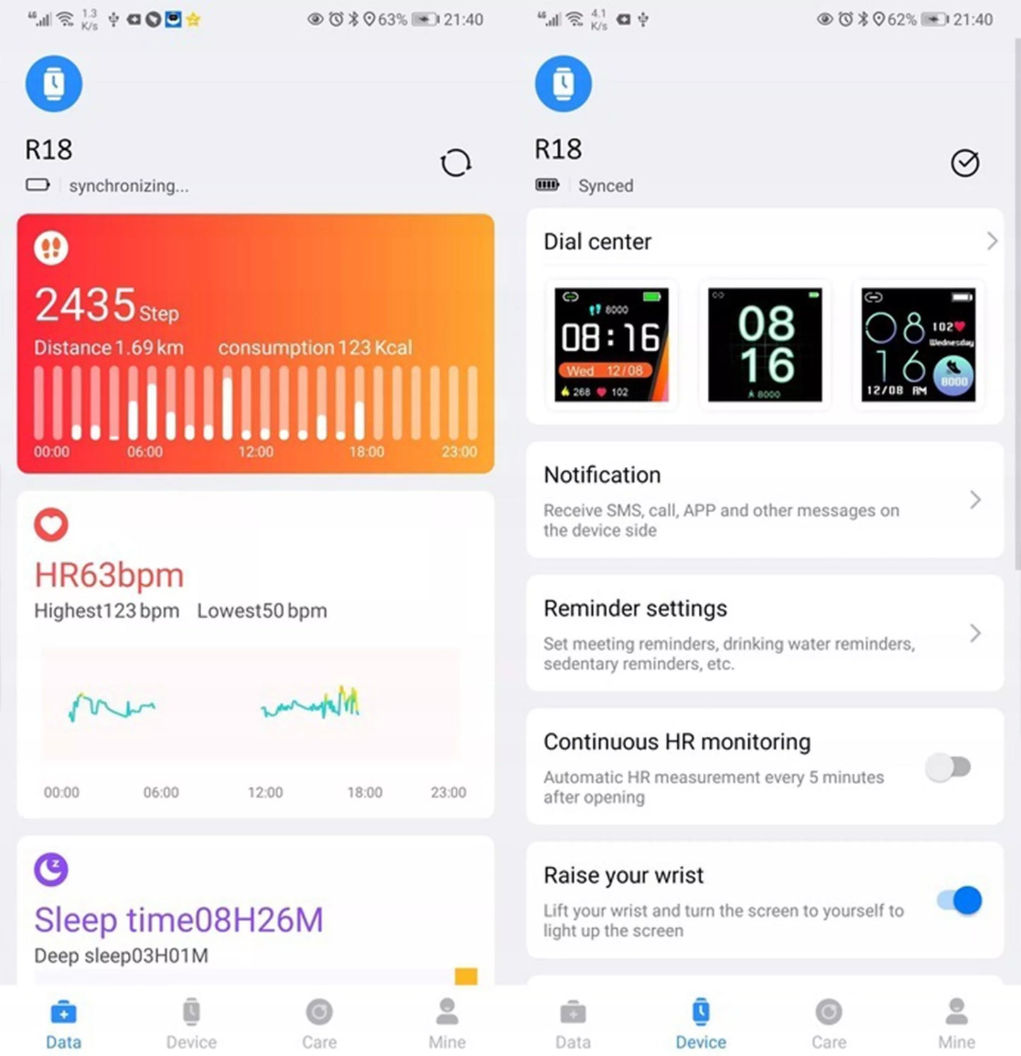 Išmanusis laikrodis apyrankė SMARTBAND su AMOLED ekranu, atsparumu vandeniui ir širdies ritmo matuokliu