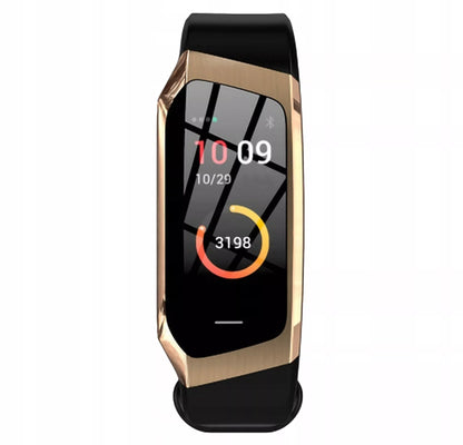 Išmanusis laikrodis apyrankė SMARTBAND su AMOLED ekranu, atsparumu vandeniui ir širdies ritmo matuokliu